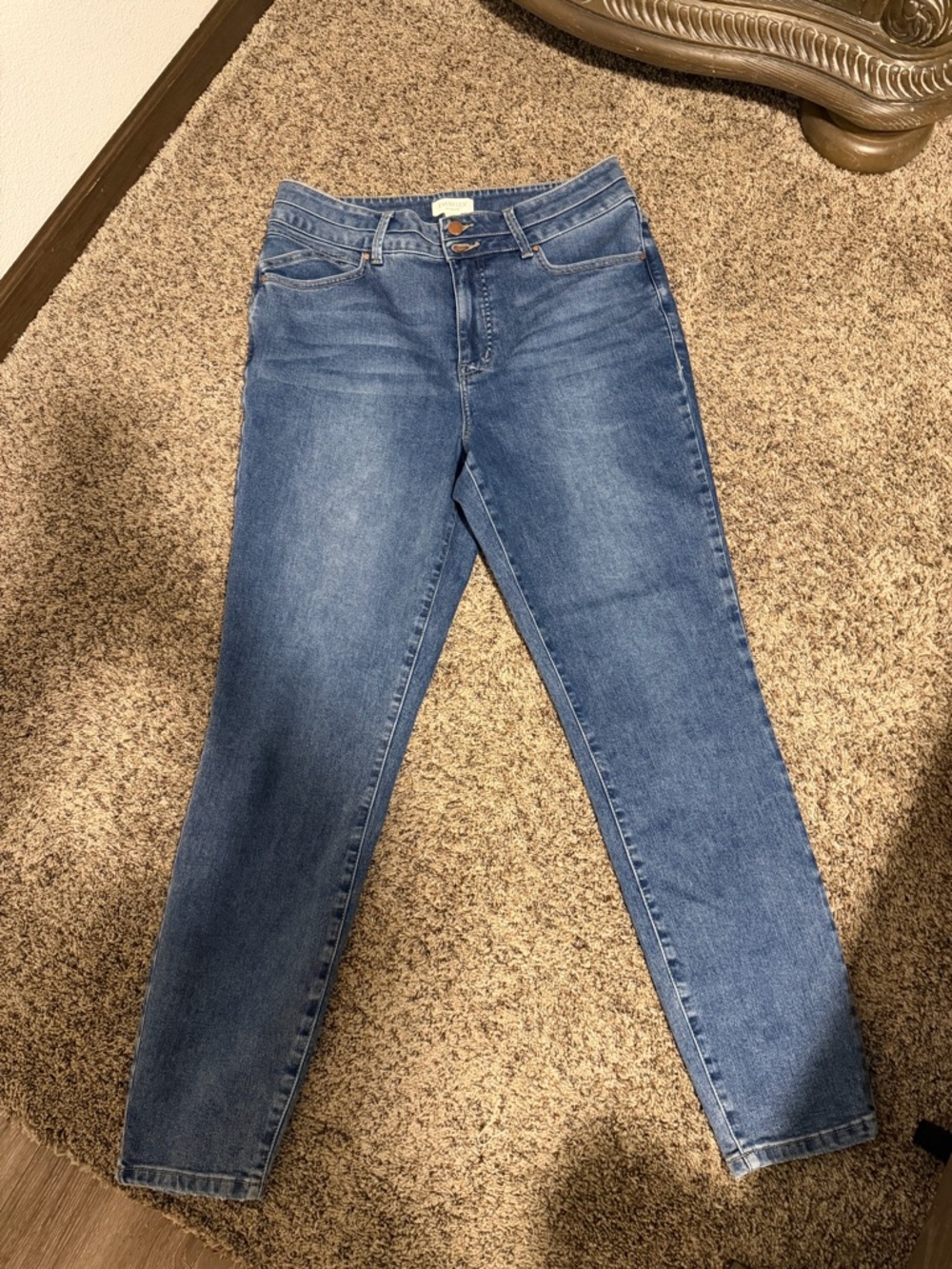 Maurices High-Rise Slim Jeans - Medium Wash Blue